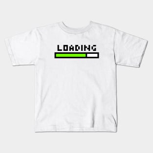 Loading simple green design Kids T-Shirt